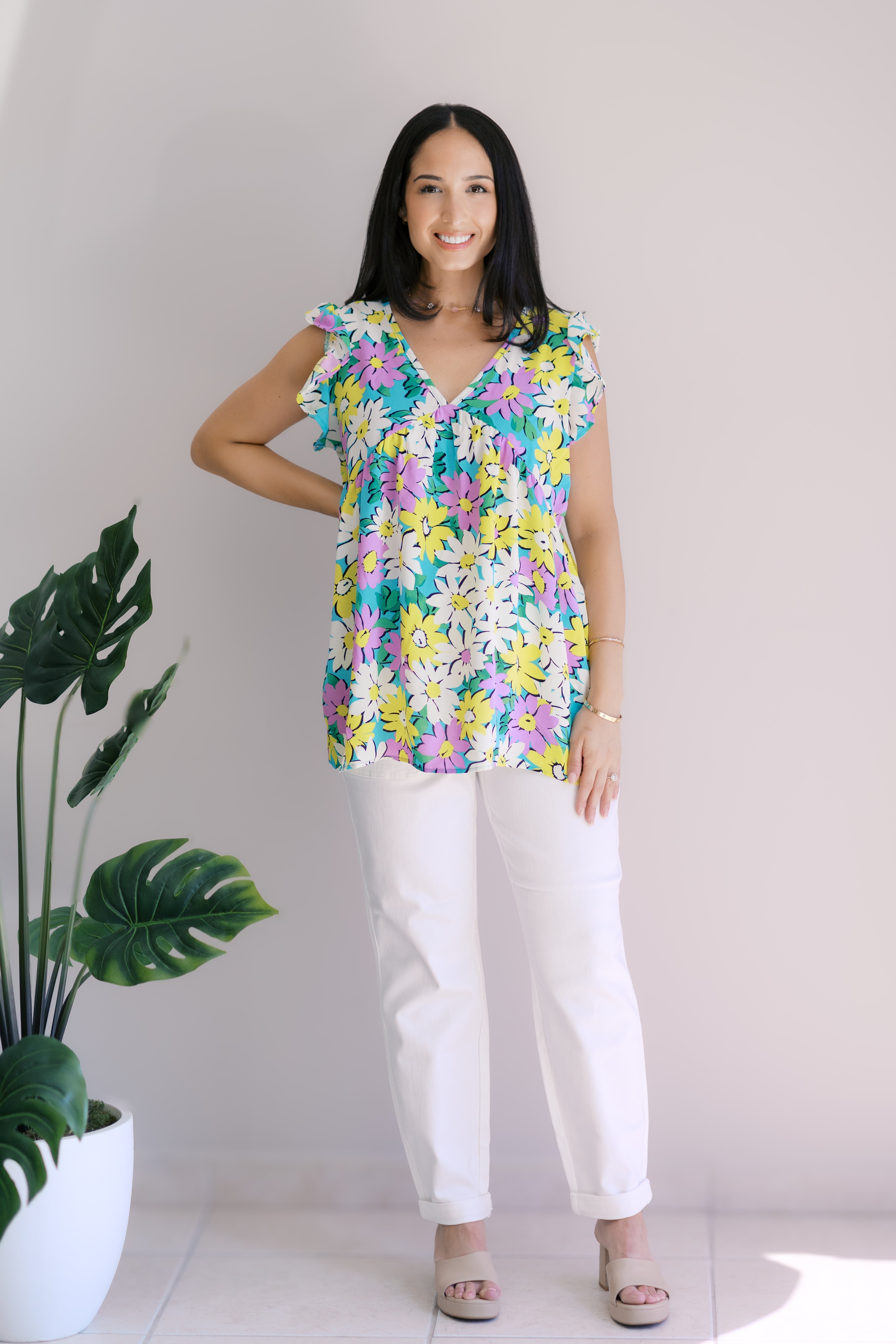 Petal Party Flutter Sleeve
